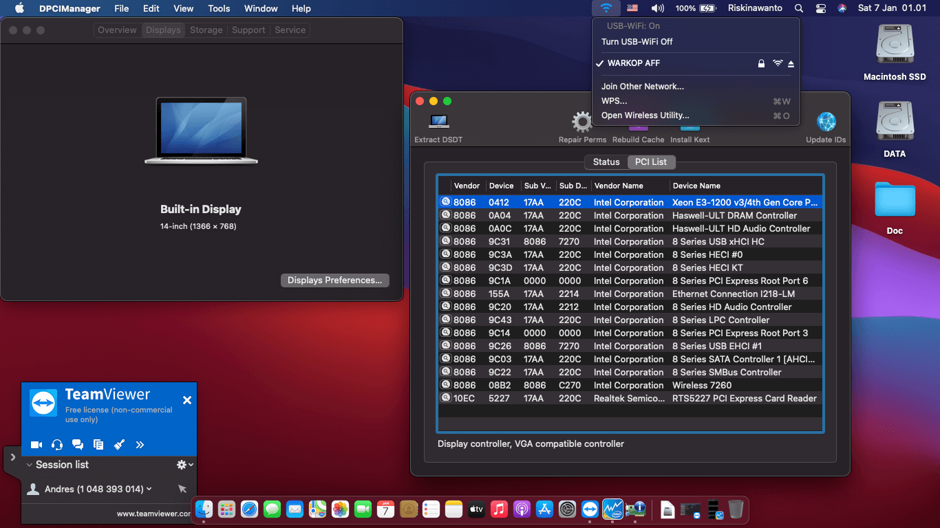 Lenovo Thinkpad T440 2nd [Haswell   Intel HD 4400 + PS2]   OpenCore 2